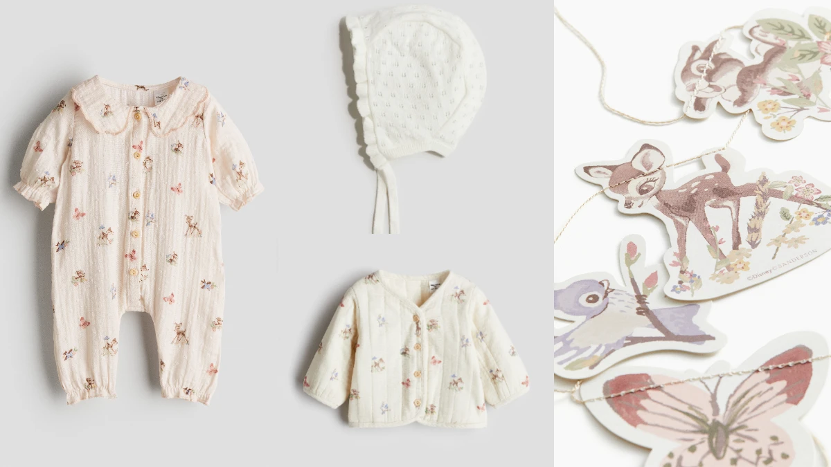 喚醒美好童年!H&M HOME x 小鹿斑比聯名童裝登場,單品解析一次看