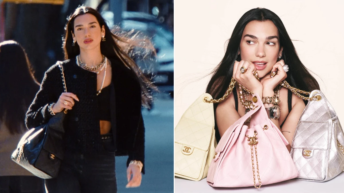 香奈兒全新包款曝光:杜娃黎波Dua Lipa以90復古魅力,成為香奈兒最新CHANEL 25全球形象代言人