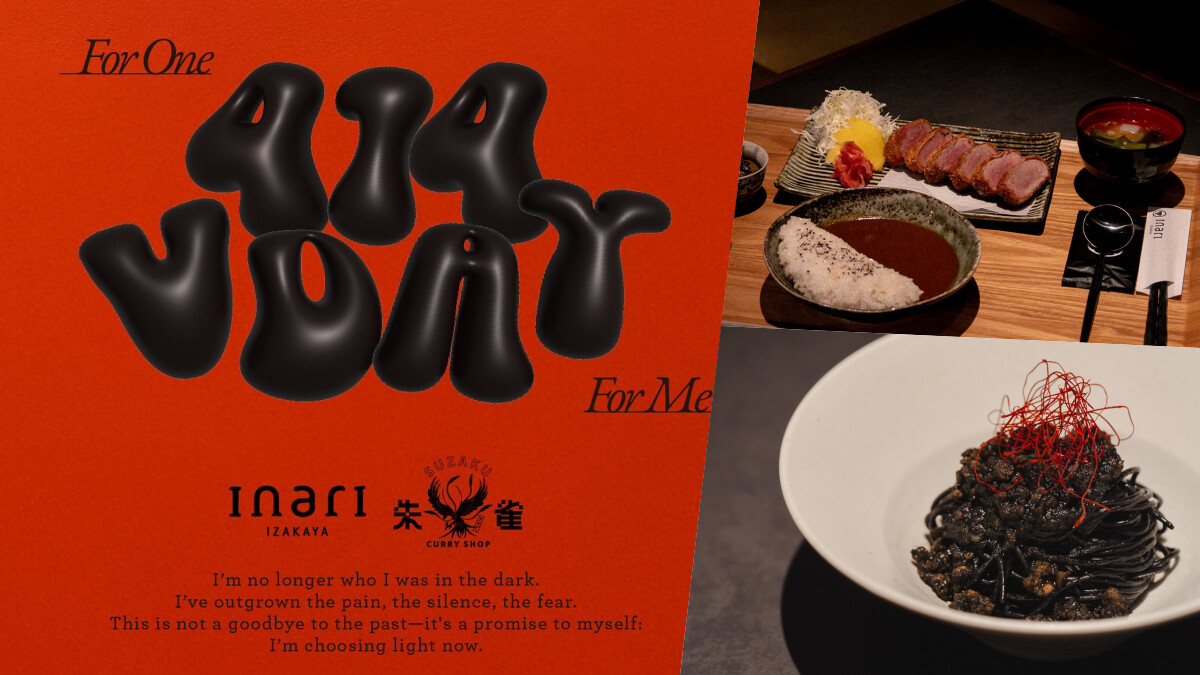 「inari 現代居酒屋 × 朱雀咖喱」全新企劃「414 VDAY:For One For Me」用創意咖哩、沉浸式體驗慶祝重生之日
