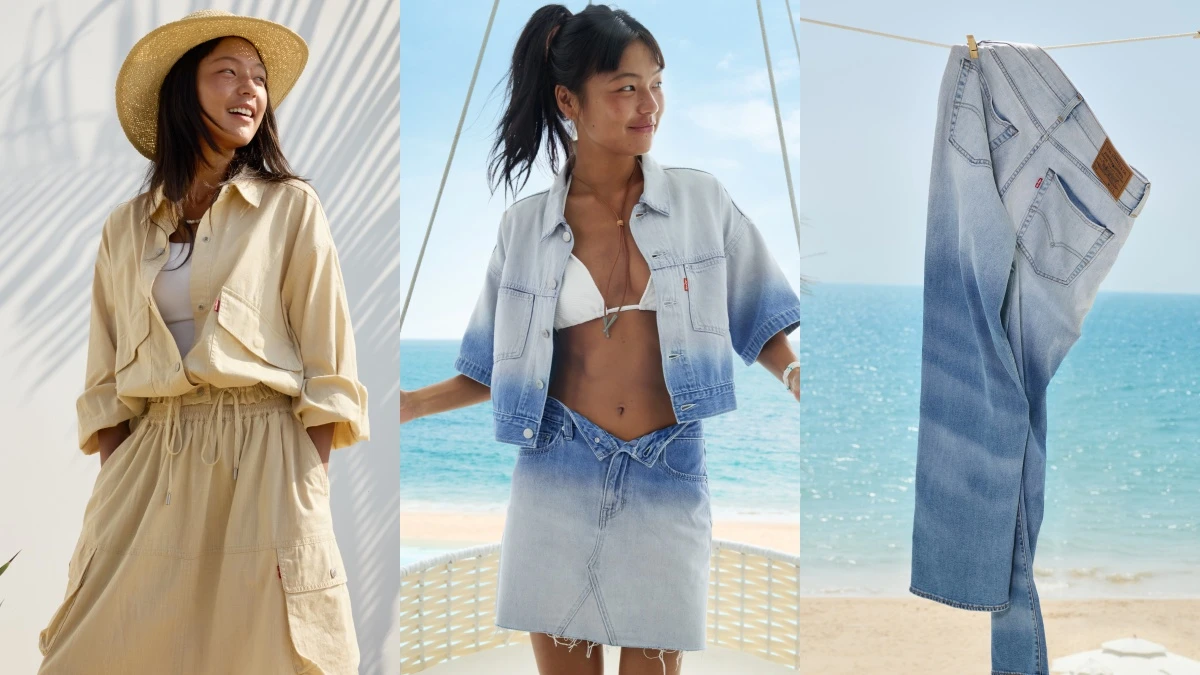 Levi’s涼感丹寧回歸!夏季也能輕鬆穿上牛仔造型,清爽漸層4單品推薦