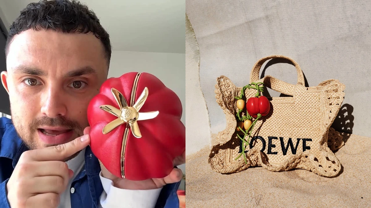 Loewe番茄包是這樣做的!2025 Paula’s Ibiza度假系列太多可愛單品:蜜蜂包、吊飾、草編包也不容錯過