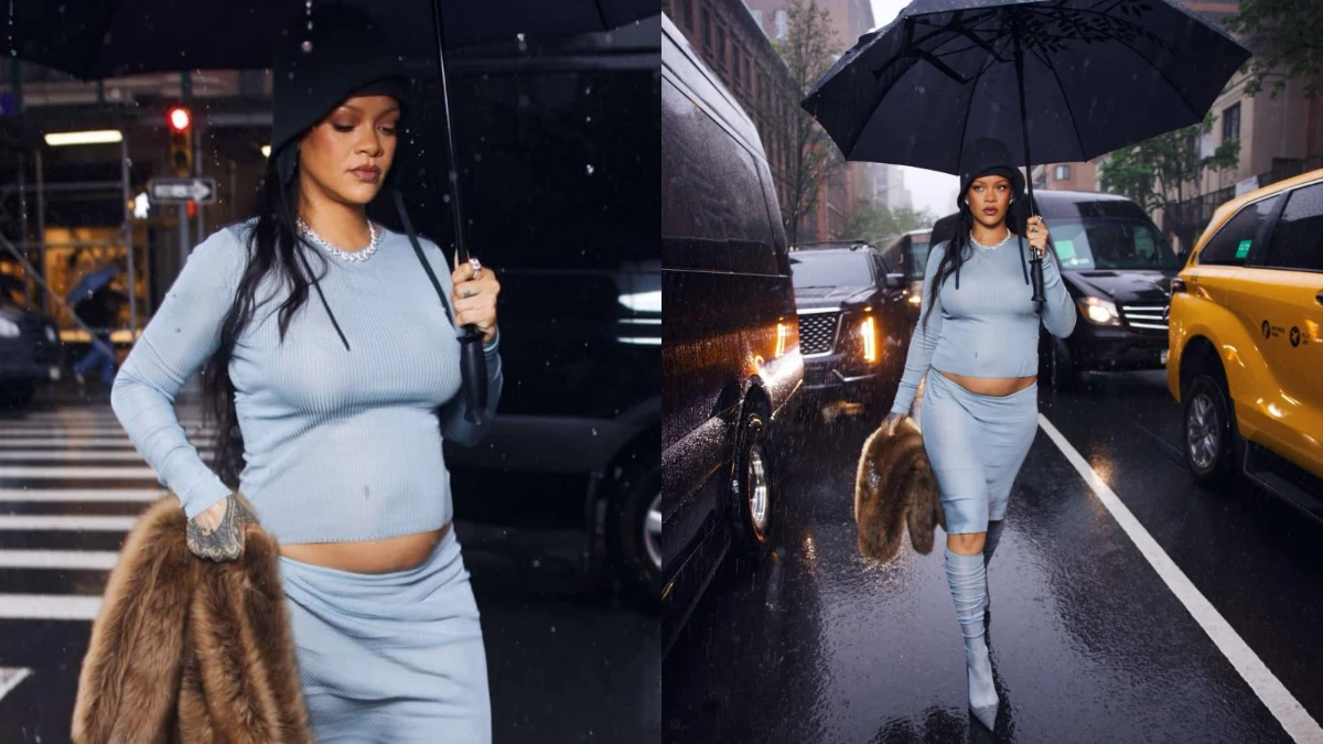 Rihanna蕾哈娜懷第三胎了!Met Gala 2025孕肚再度成焦點,與A$AP Rocky迎來第三個孩子