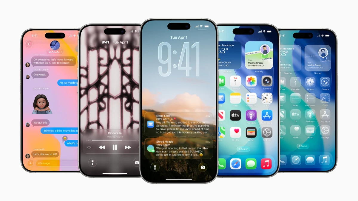 蘋果iOS 26更新登場!Liquid Glass是什麼?訊息即時翻譯等7大亮點
