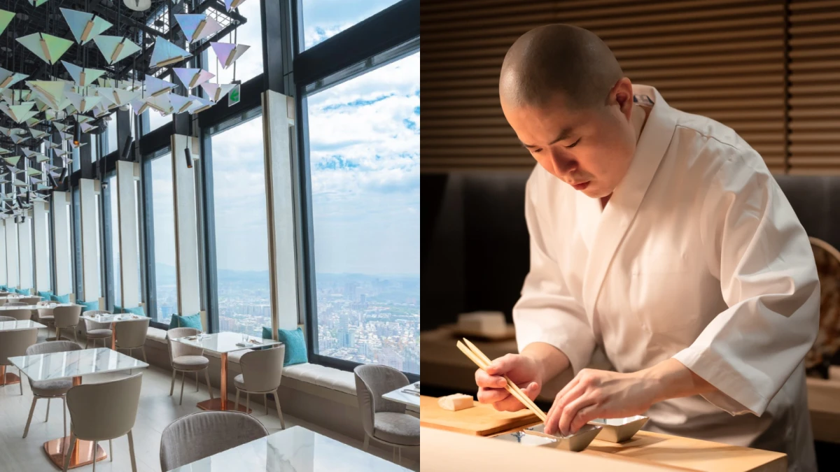 法式靈魂X日式匠藝!「MiraWan Eatery」攜手銀座名店「鮨よし」,打造限定高空饗宴
