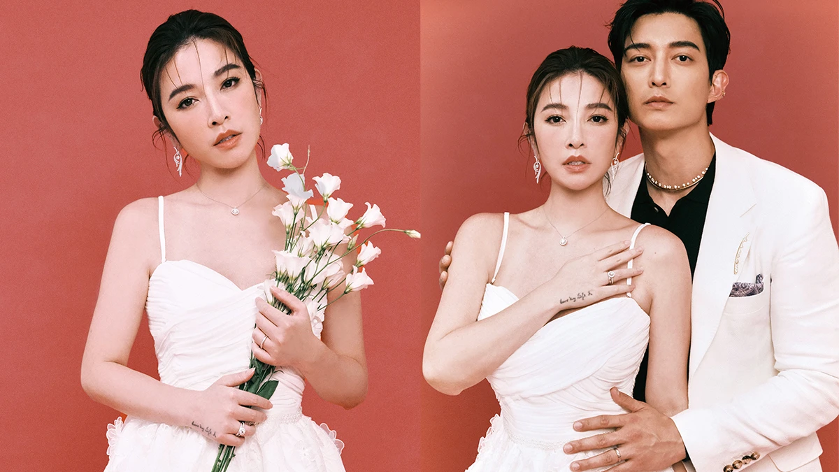 Wedding封面人物|Love Is in the Air,許維恩X王家梁:「願意享受就有愛」。