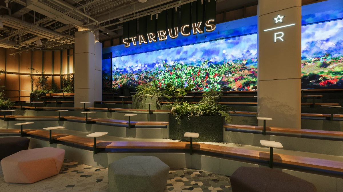 星巴克DREAM PLAZA門市24小時營業+必喝飲品有哪些?台北牆打卡區,還有江振誠打造專屬套餐