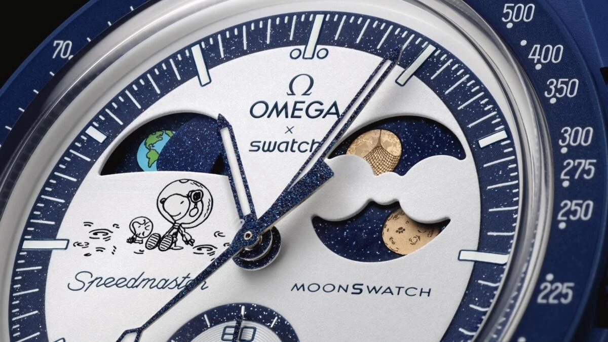 2025全新OMEGAxSWATCH史努比聯名錶只賣一天！地相顯示、海軍藍配色...