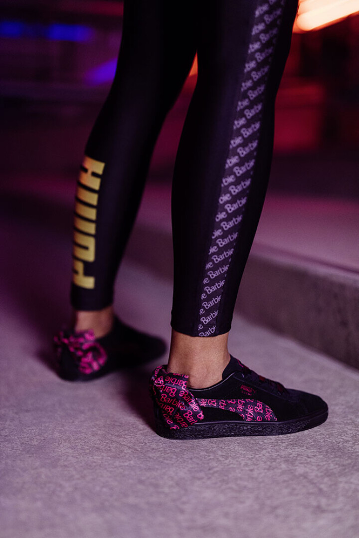 puma suede barbie