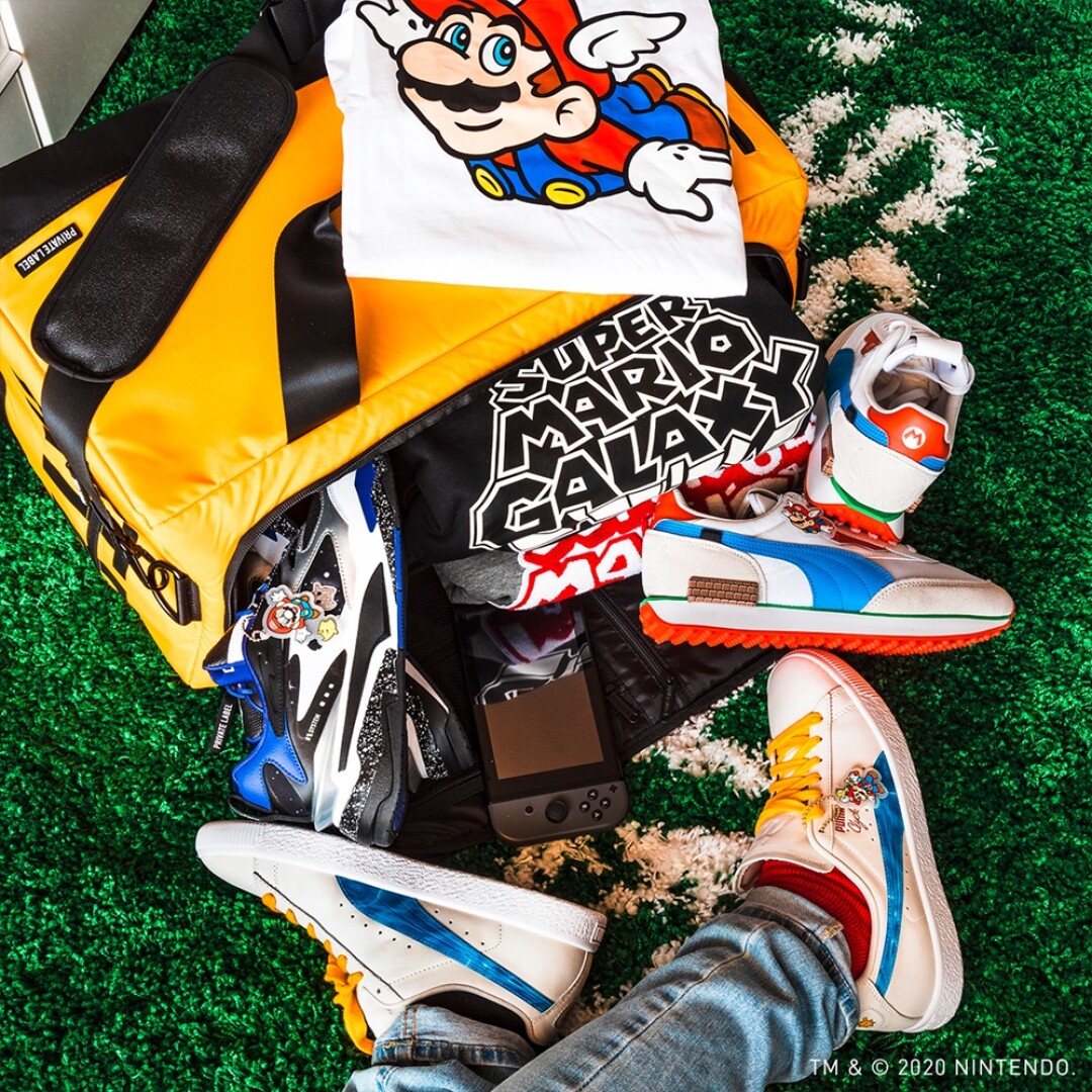 Puma X 超級瑪利再推第二彈！一口氣打造5雙聯名球鞋，紅磚頭、過關金星躍上鞋身| Marie Claire 美麗佳人