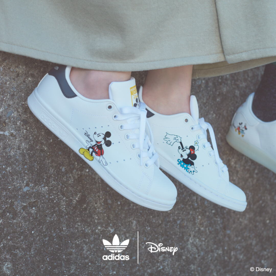 米奇 米妮躍上superstar Stan Smith Adidas Originals X迪士尼聯名系列獨家在這處販售 Marie Claire 美麗佳人