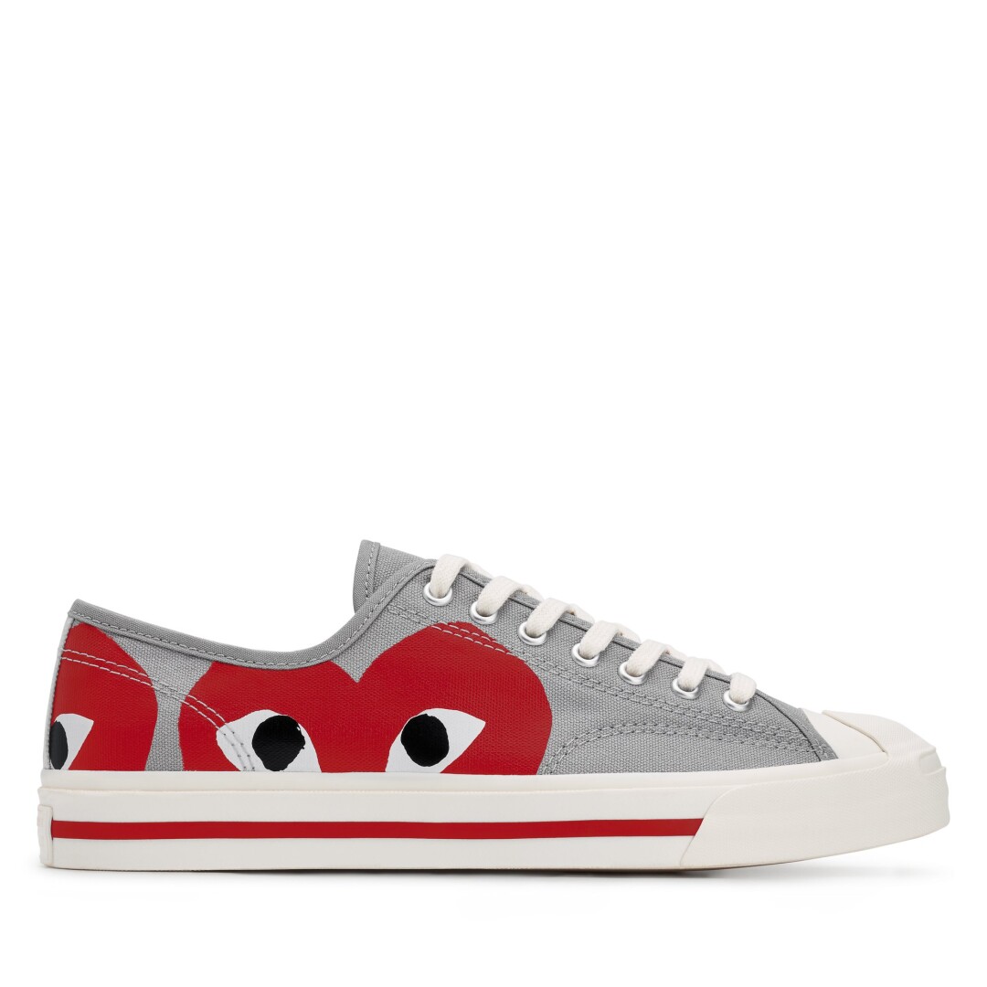 converse heart comme des garcons