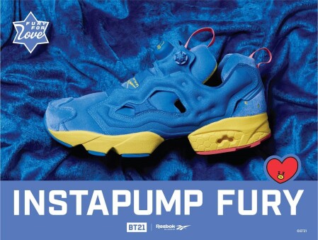 reebok instapump bt21