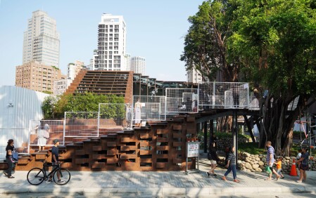台中勤美 工家美術館 翻新工地形象 開放式建築空間打造城市納涼一隅 Marie Claire 美麗佳人