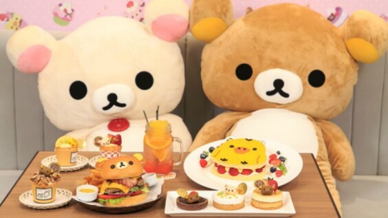 拉拉熊主題咖啡廳Rilakkuma Café進駐台中！推出限定款甜點拉拉熊水果千層派