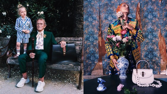 仿舊感的形象大片就是有一股魅力!GUCCI 2018早春新作「羅馬狂想曲」
