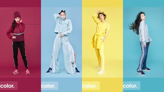 女神都這樣詮釋運動裝!楊冪、Angelababy、范冰冰、水原希子…adidas Originals春夏系列繽紛登場
