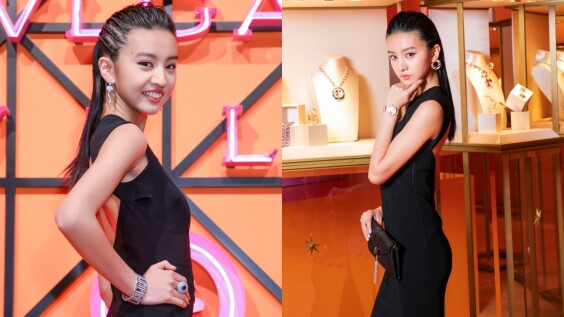寶格麗品牌大使木村光希首度來台,演繹WILD POP高級珠寶時尚魅力!