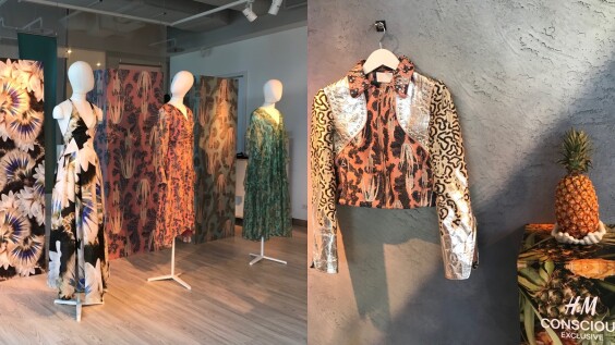 全球僅100家門市開賣!H&M Conscious Exclusive 2019春季系列將浪漫印花圖騰、時髦運動風細節一次呈現