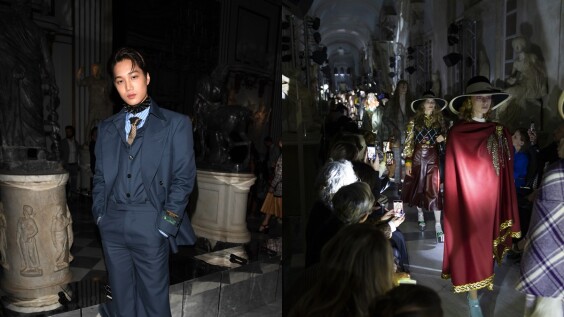 Gucci 2020年早春大秀編輯日記-到怪奇的古董書店裡拿邀請卡,在博物館辦大秀,果然超文青啊!