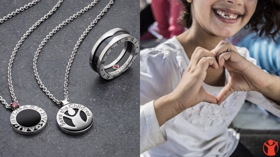 Bulgari寶格麗推出「Save The Children」救助兒童會10周年紀念項鍊，台幣2.4萬讓你的時髦珠寶有滿滿愛心！