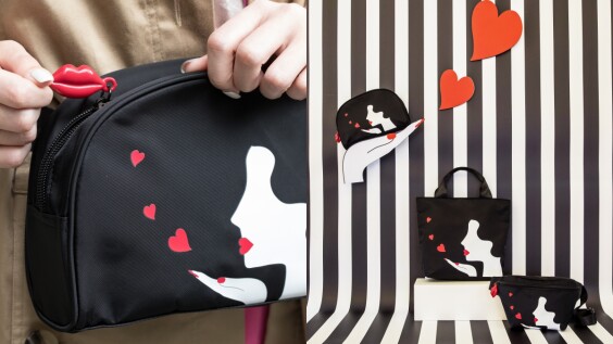 Lulu Guinness x 7-11合作再一波!復古女伶+紅唇拉鍊,三款限量輕便手袋超適合外出背戴!
