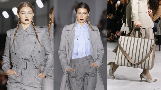 【米蘭時裝週】Gigi Hadid、Bella Hadid化身女龐德,Max Mara春夏大秀上演一場007間諜電影