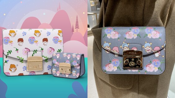 繼Hello Kitty後又找上Kiki、Lala!FURLA推出Little Twin Stars聯名包款,其中迷你包只在這處有賣