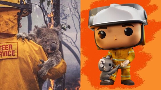 一起保護無尾熊!FUNKO推「澳洲消防員」限量公仔,收益將投入無尾熊救援