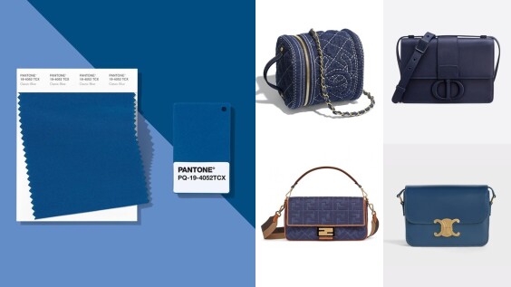 盤點PANTONE 2020年度色「經典藍」精品包、配件，雲朵包、相機包、口紅包都有