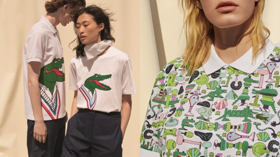 經典鱷魚變童趣!LACOSTE一次攜手3位藝術家推出CROCOSERIES藝術家聯名系列