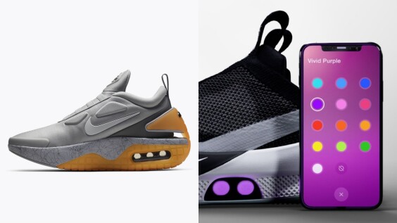 第一雙能「自動綁鞋帶」的Nike Air Max開賣!能自定義13種彩色燈光耍酷,智慧型運動鞋懶癌患者絕對要擁有
