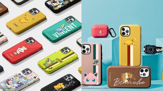 史上最萌手機殼!CASETiFY聯名Pokémon推iPhone、AirPods保護殼,從皮卡丘、伊布到劍盾寶可夢通通有