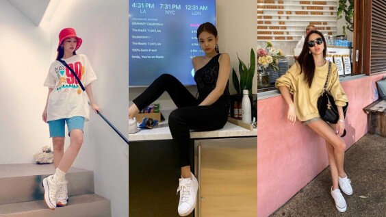 女星們愛不釋手的小白鞋推薦!盤點楊丞琳、孫芸芸、凱特王妃、人間香奈兒Jennie、泫雅...8雙出鏡率超高的小白鞋