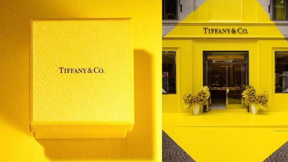 Tiffany Blue夢幻小藍盒不再?Tiffany Yellow限定店開張,裝潢牆面、珠寶包裝、紙盒...全換上新色,揭密幕後原因|珠寶小學堂