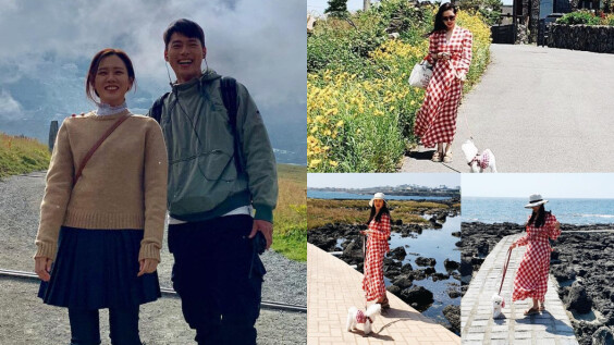 孫藝珍 戀愛中的女人最美麗!濟州島「男友視角」出遊照?自曝穿情侶裝,開心曬幸福模樣?!