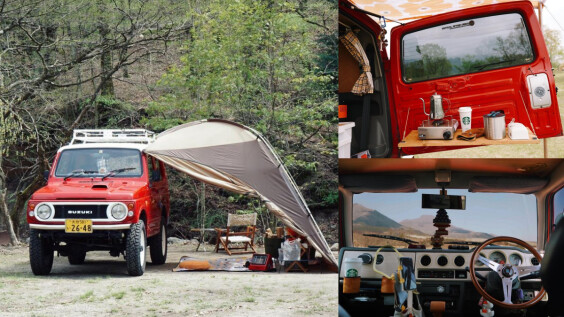 展開 Suzuki Jimny 車宿模式,女子 Solo Camp Style 有何不可!