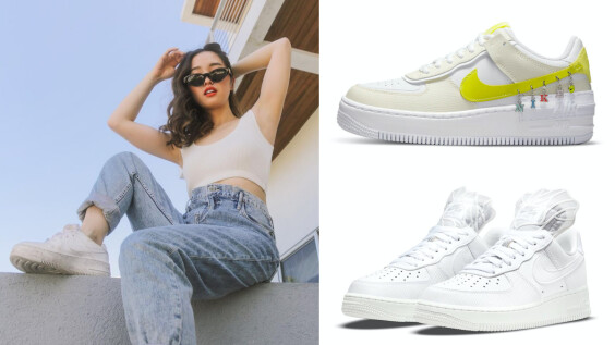 Nike Air Force 1不要只知道經典小白款!勝利女神翅膀新裝、笑臉Nike小掛飾…4款特殊AF 1運動鞋搜羅