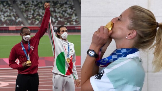 東京奧運|「雙金牌得主」卡達選手Mutaz Barshim巴爾辛、「馬術雙料冠軍」德國好手Jessica Von Bredow，腕上Richard Mille手錶成亮點