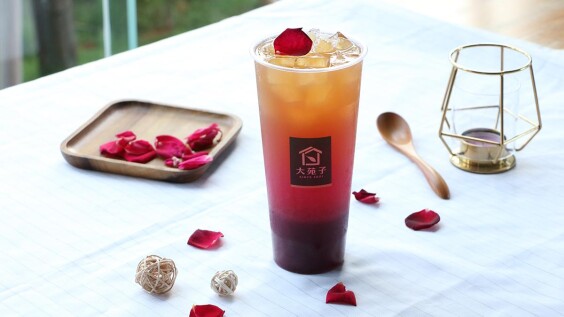 七夕情人節快樂！大苑子推「愛戀玫瑰」系列飲品，加入有機玫瑰花浪漫指數爆表