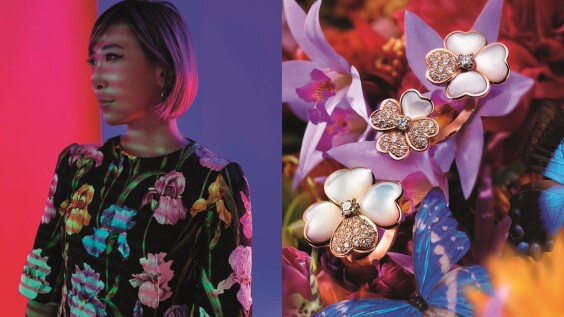 梵克雅寶X蜷川實花共同創作「Florae 花卉」珠寶展在巴黎!