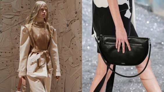 2022春夏倫敦時裝週|Burberry Olympia柔和新輪廓,解構經典風衣、翻玩挖空剪裁