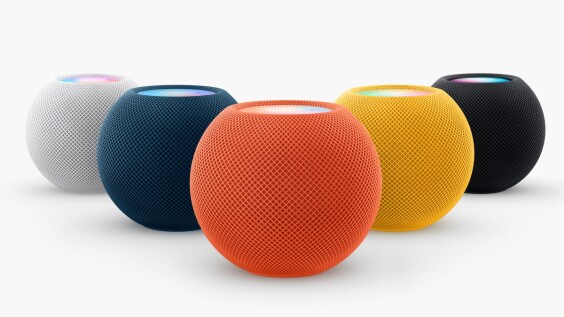 蘋果HomePod mini新增三款新色!360度沈浸式音感外,還會推薦專屬音樂