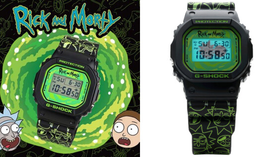 G-Shock推出《瑞克和莫蒂》限量迷幻聯名手錶！開賣日＋商品資訊一次看