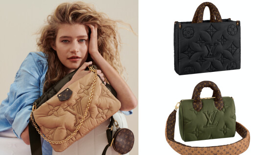 LV Pillow系列添包包新成員!環保尼龍製作,Speedy、Onthego托特包…4大枕頭版包款一次看