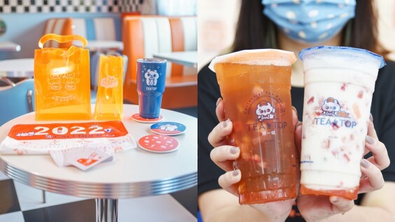 TEA TOP與爽爽貓攜手推草莓飲品及限定周邊!必買帆布年曆、冰霸杯、提袋