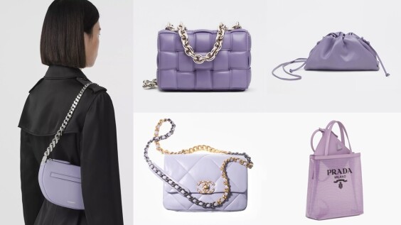 Pantone 2022年度色長春花藍包包推薦!Chanel、BV、Prada、Burberry…開運包選它準沒錯