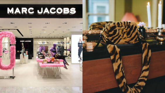 Marc Jacobs全新台中新光專賣店,限定虎紋絨毛相機包在這搶先開賣