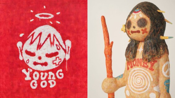 奈良美智欽點的香港新銳藝術家 Kila Cheung 章柱基OH MY YOUNG GOD!台北展出確定
