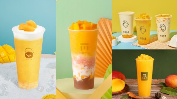 2022芒果手搖飲料必喝推薦!1000cc芒果冰沙、楊枝甘露一次喝