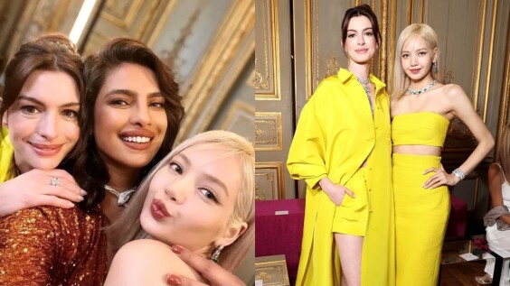 珠寶圈最美同框!安海瑟薇、 Lisa、琵艷卡出席BVLGARI頂級珠寶派對